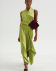 Jazmin Ero Dress, Matcha Green