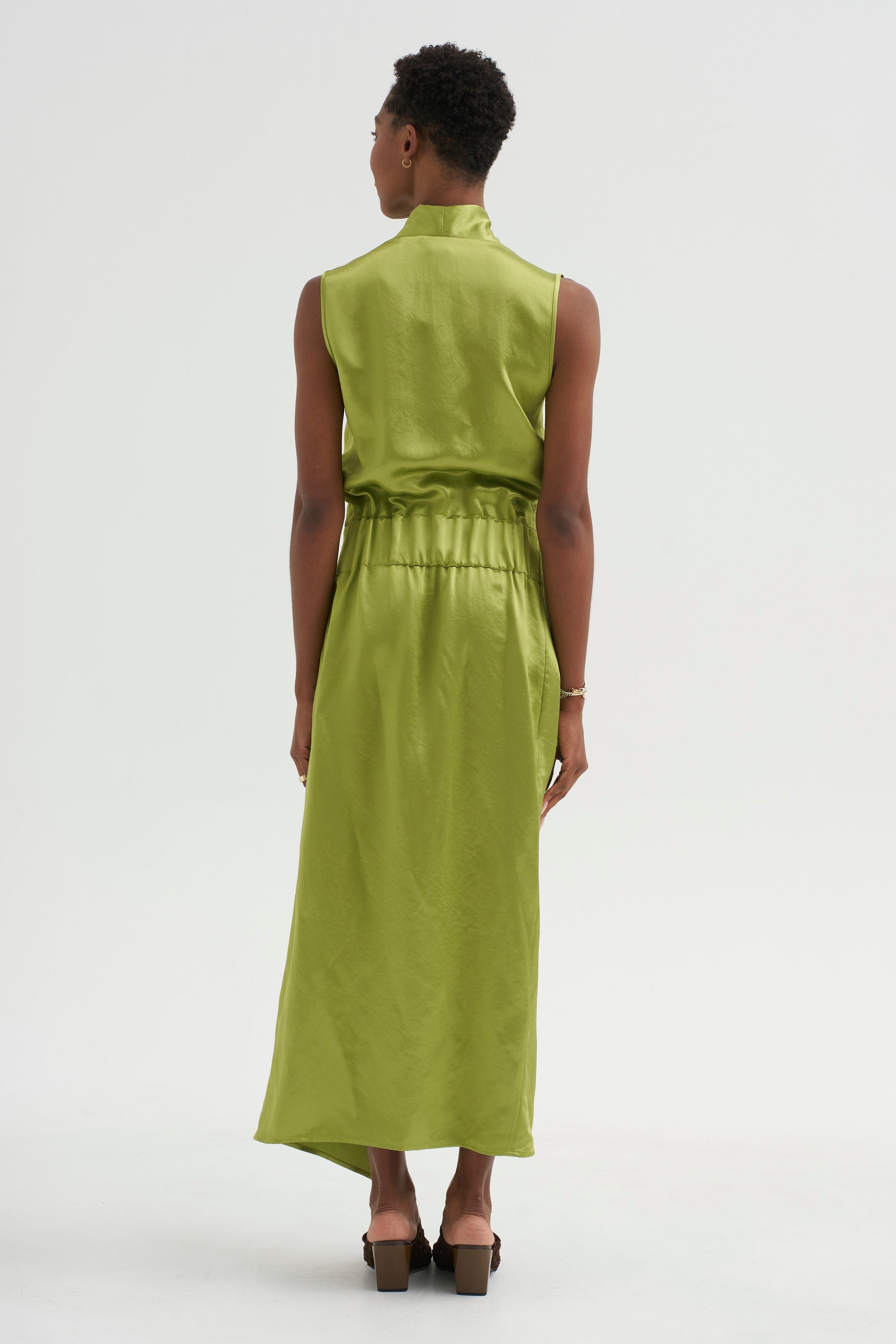 Jazmin Ero Dress, Matcha Green
