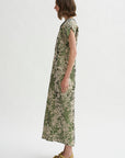 Wrap Omi Dress, Green