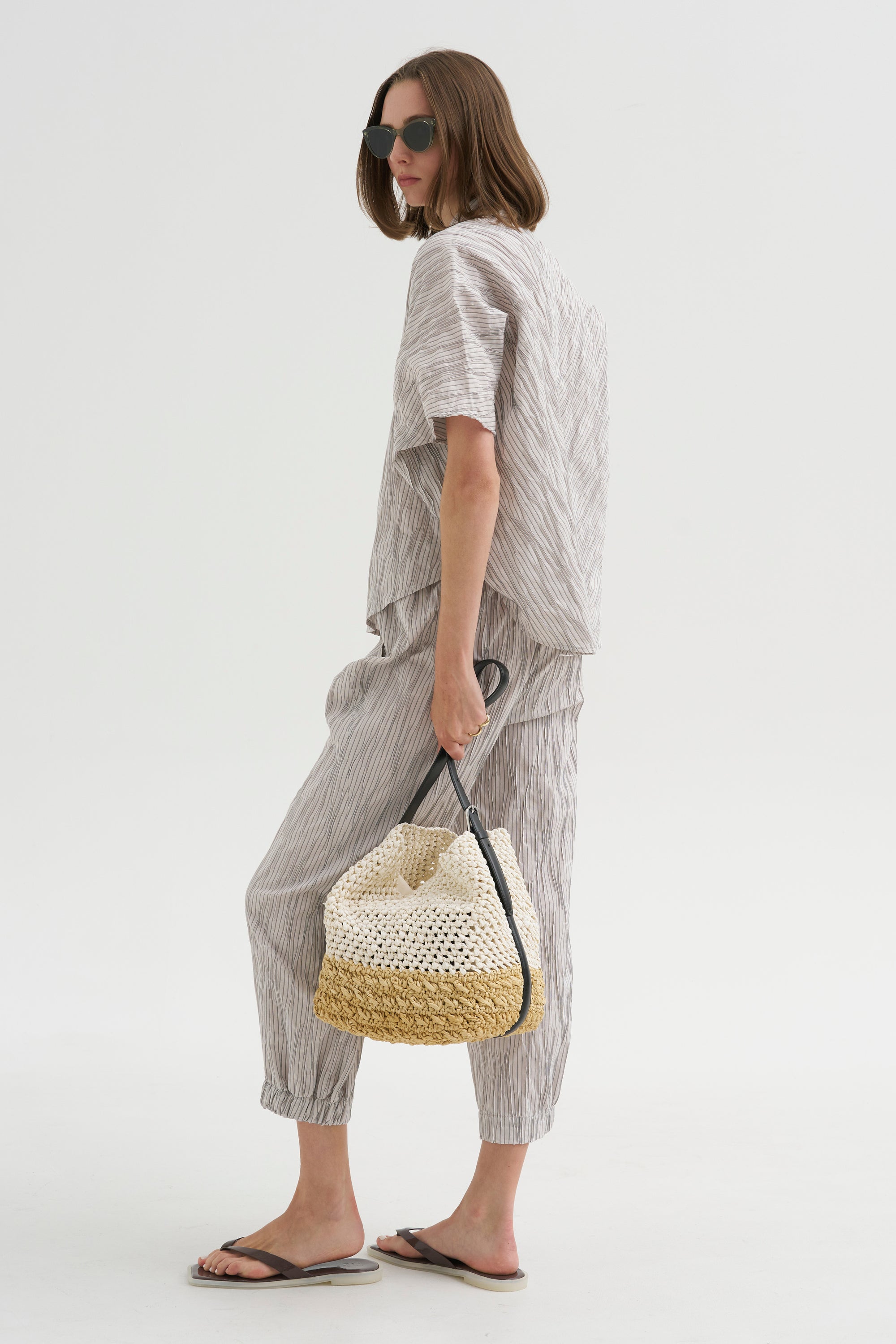 Circle Shirt, Chalk