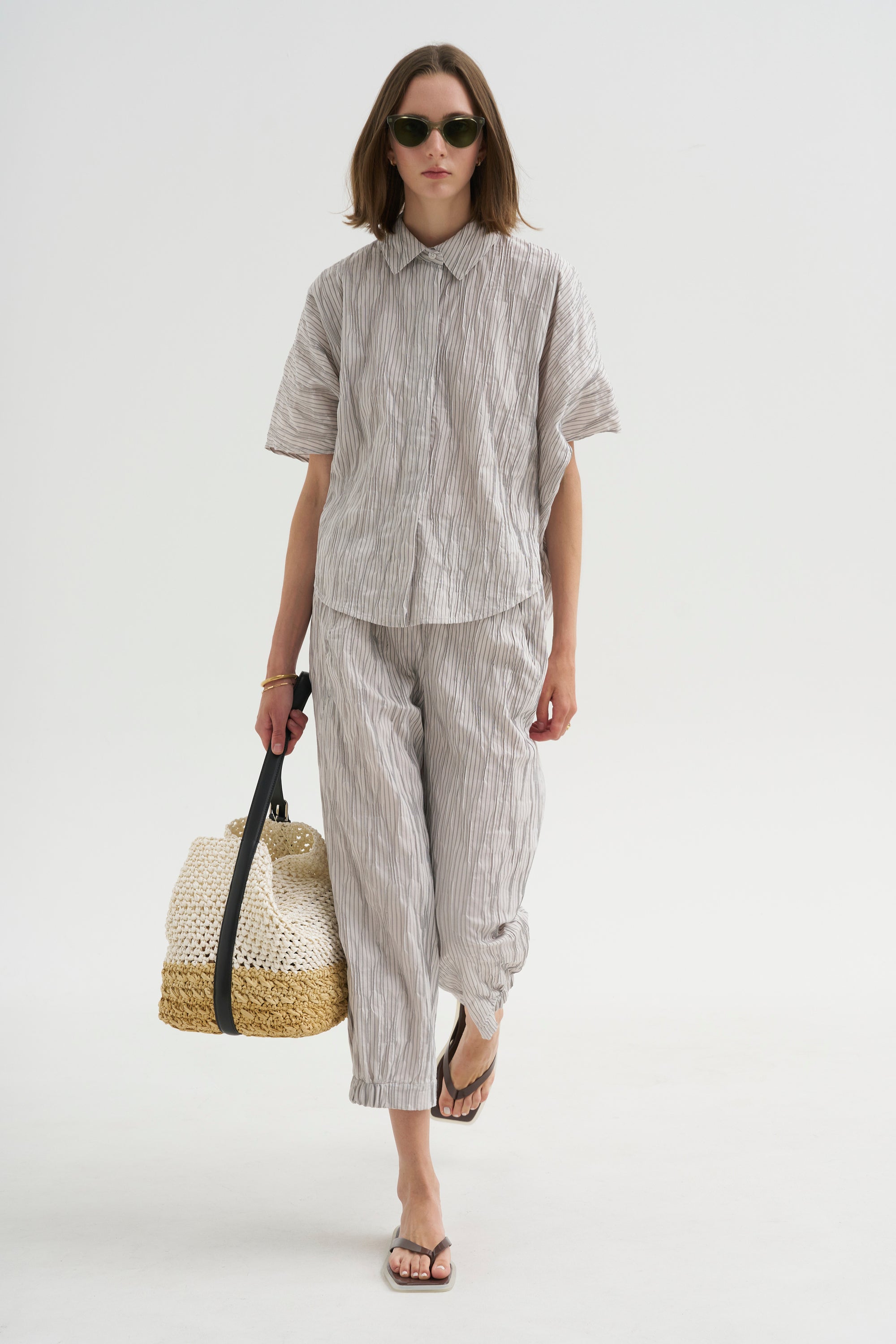 Circle Shirt, Chalk