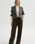 Iza Shirt, White Pepper