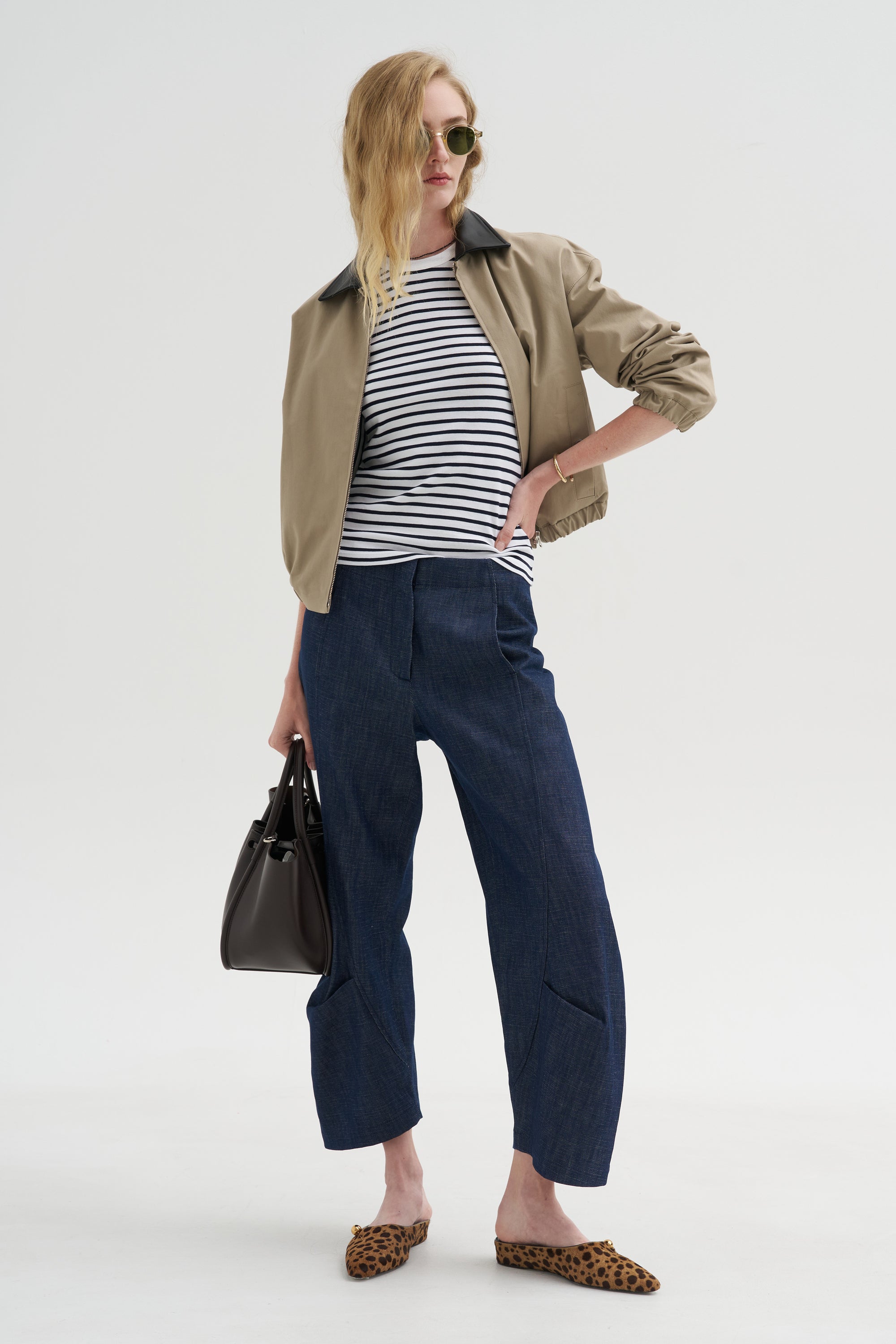 Beetle Culotte - Eco Denim, Indigo