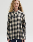 Pre-Order • Manu Shirt - City Plaid, Chalk