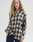 Pre-Order • Manu Shirt - City Plaid, Chalk