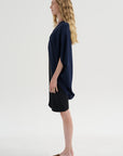 Koya Dress, Ink Jet & Black