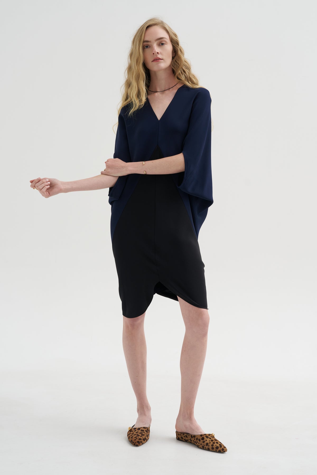 Koya Dress, Ink Jet &amp; Black