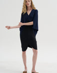 Koya Dress, Ink Jet & Black