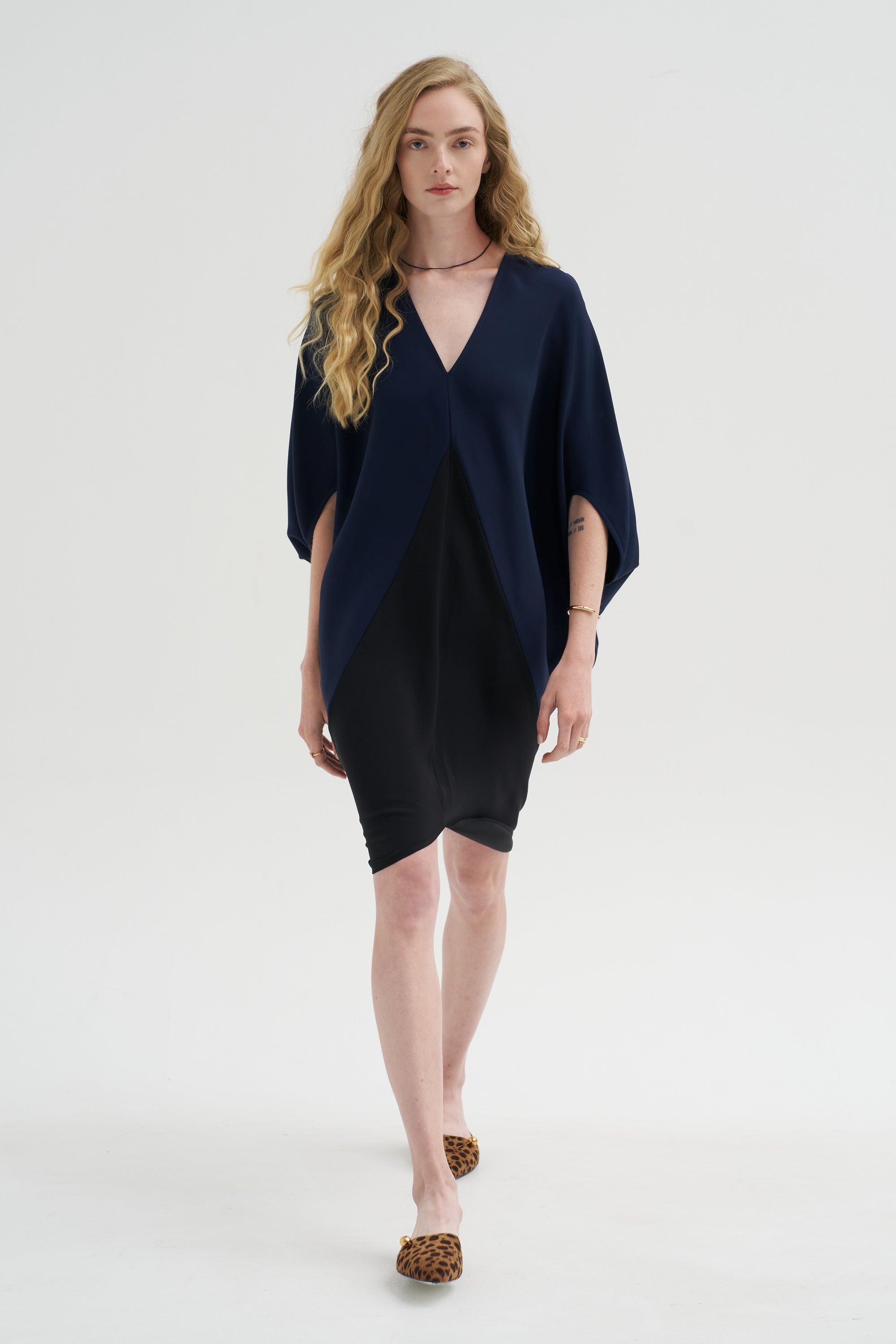 Koya Dress, Ink Jet &amp; Black