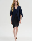 Koya Dress, Ink Jet & Black