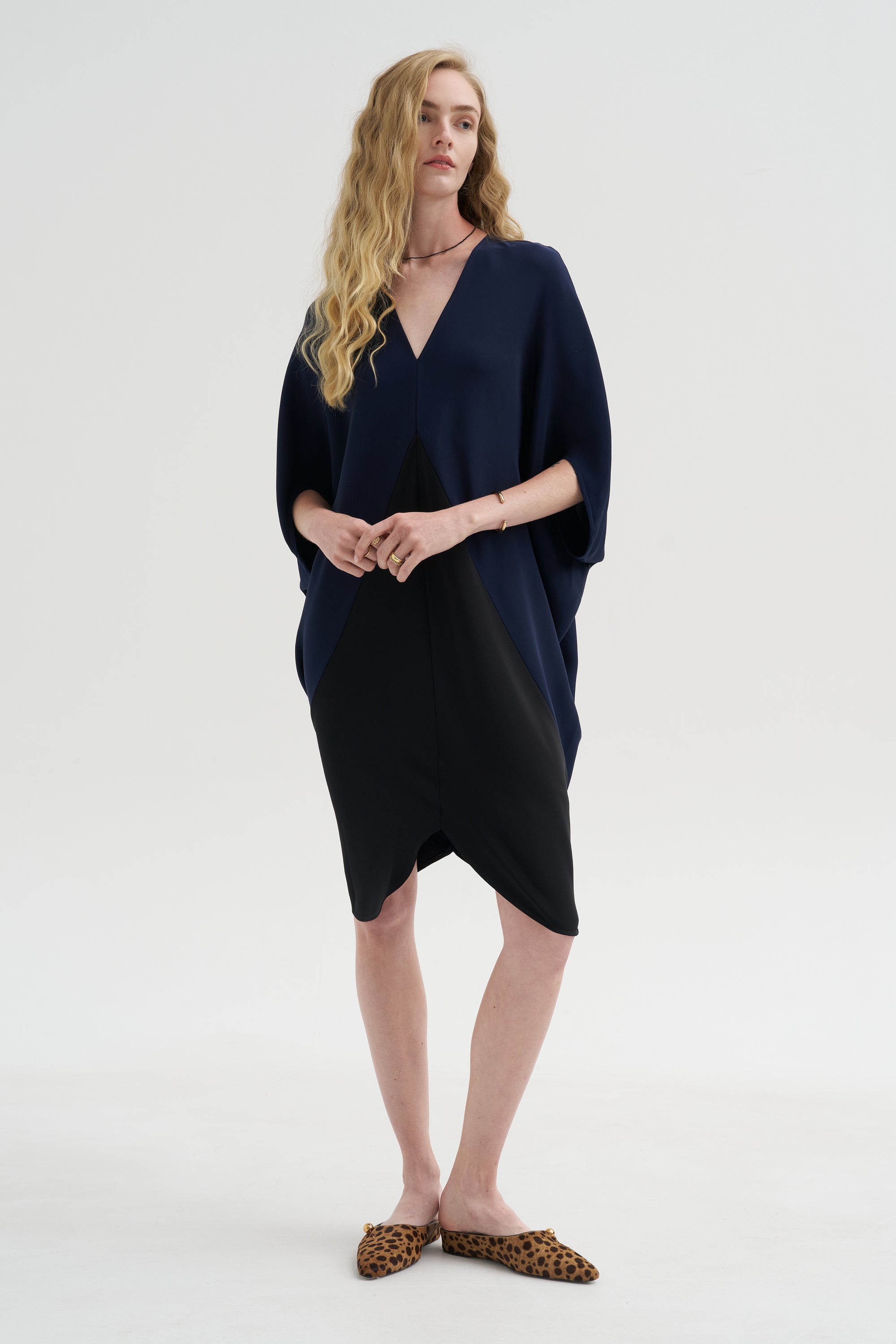 Koya Dress, Ink Jet &amp; Black