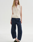 Sleeveless Jazmi Top, White Pepper
