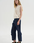 Sleeveless Jazmi Top, White Pepper