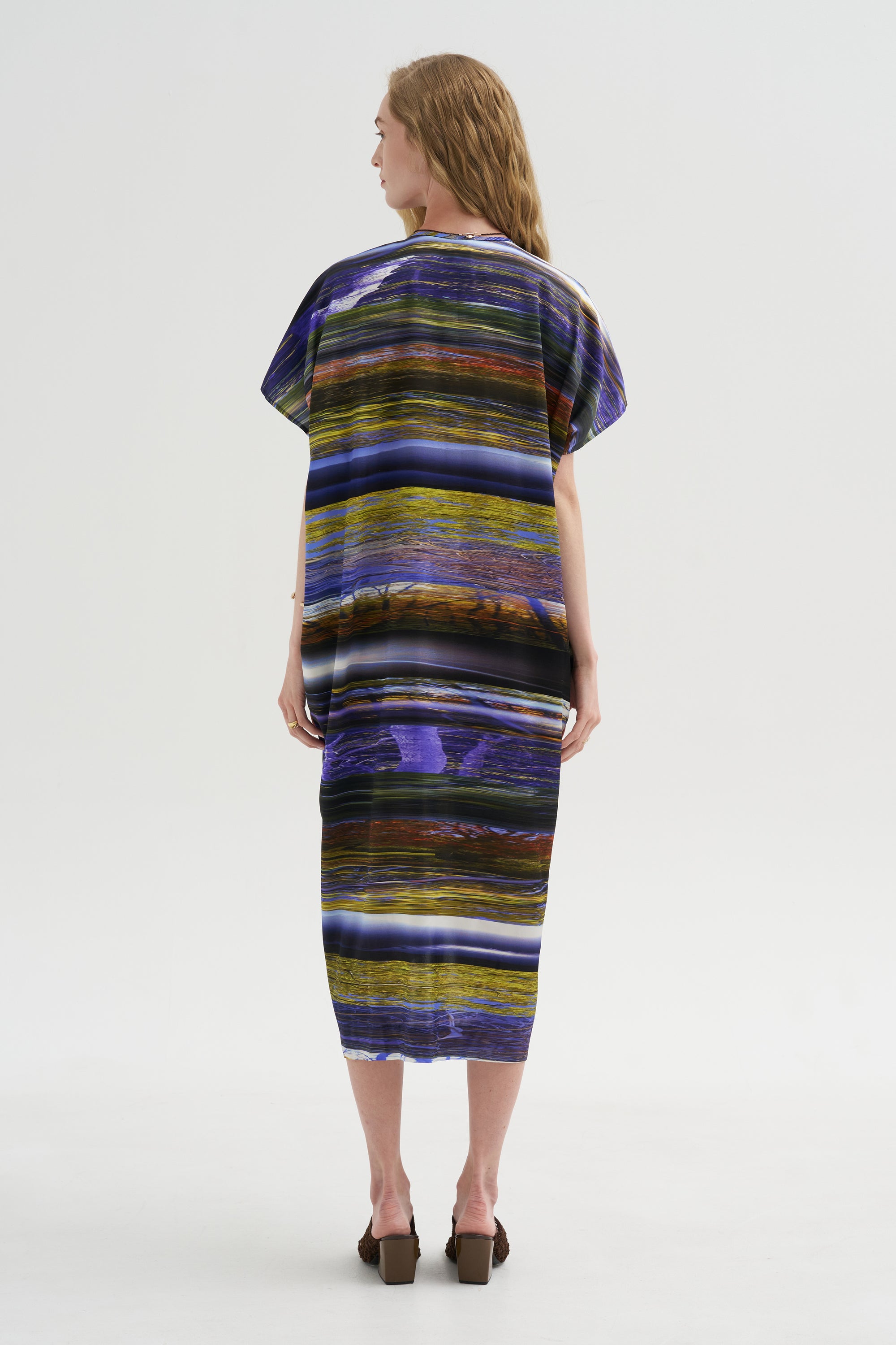 Rae Caftan Dress, Multi
