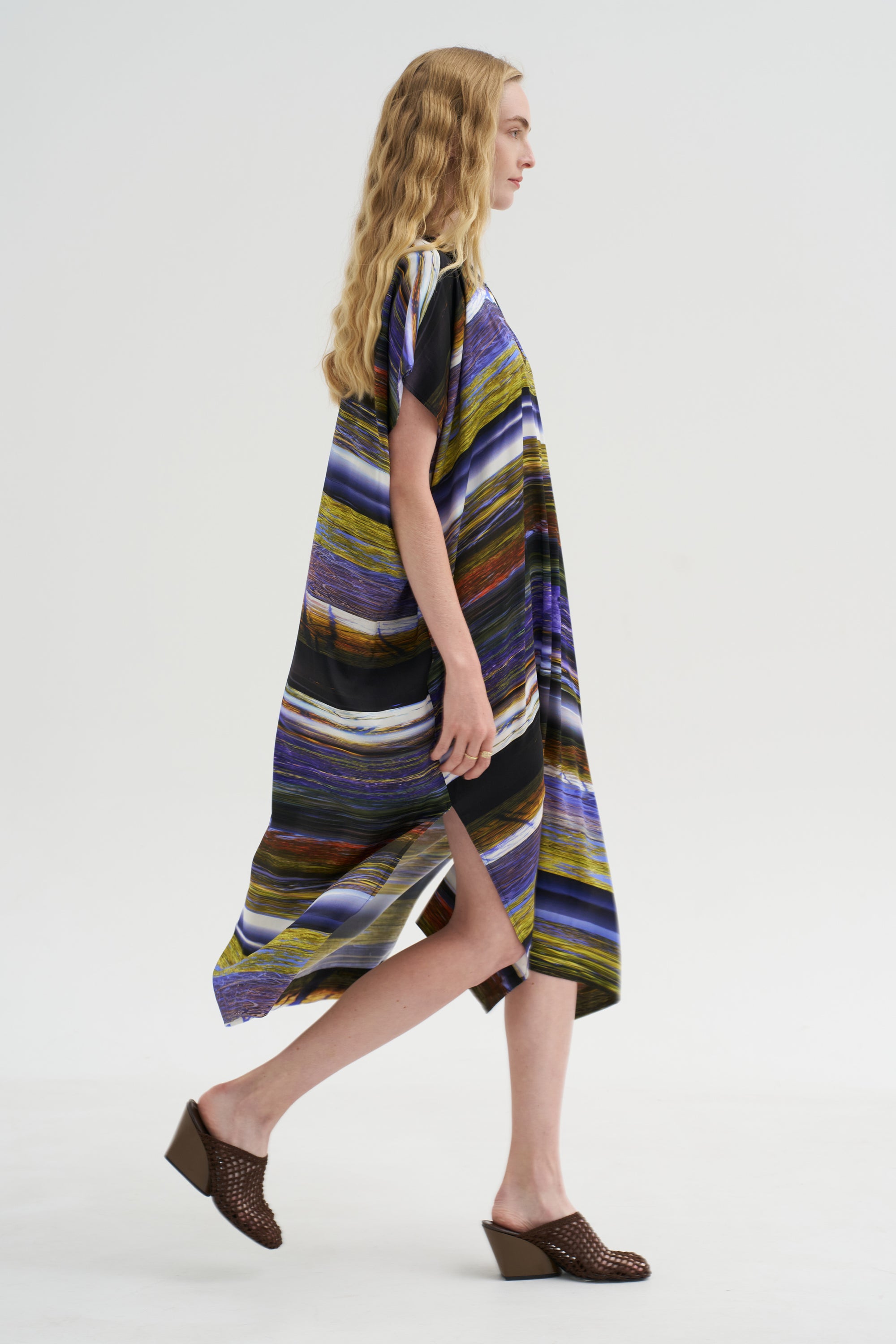 Rae Caftan Dress, Multi