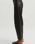 Leather Margot Pants, Black