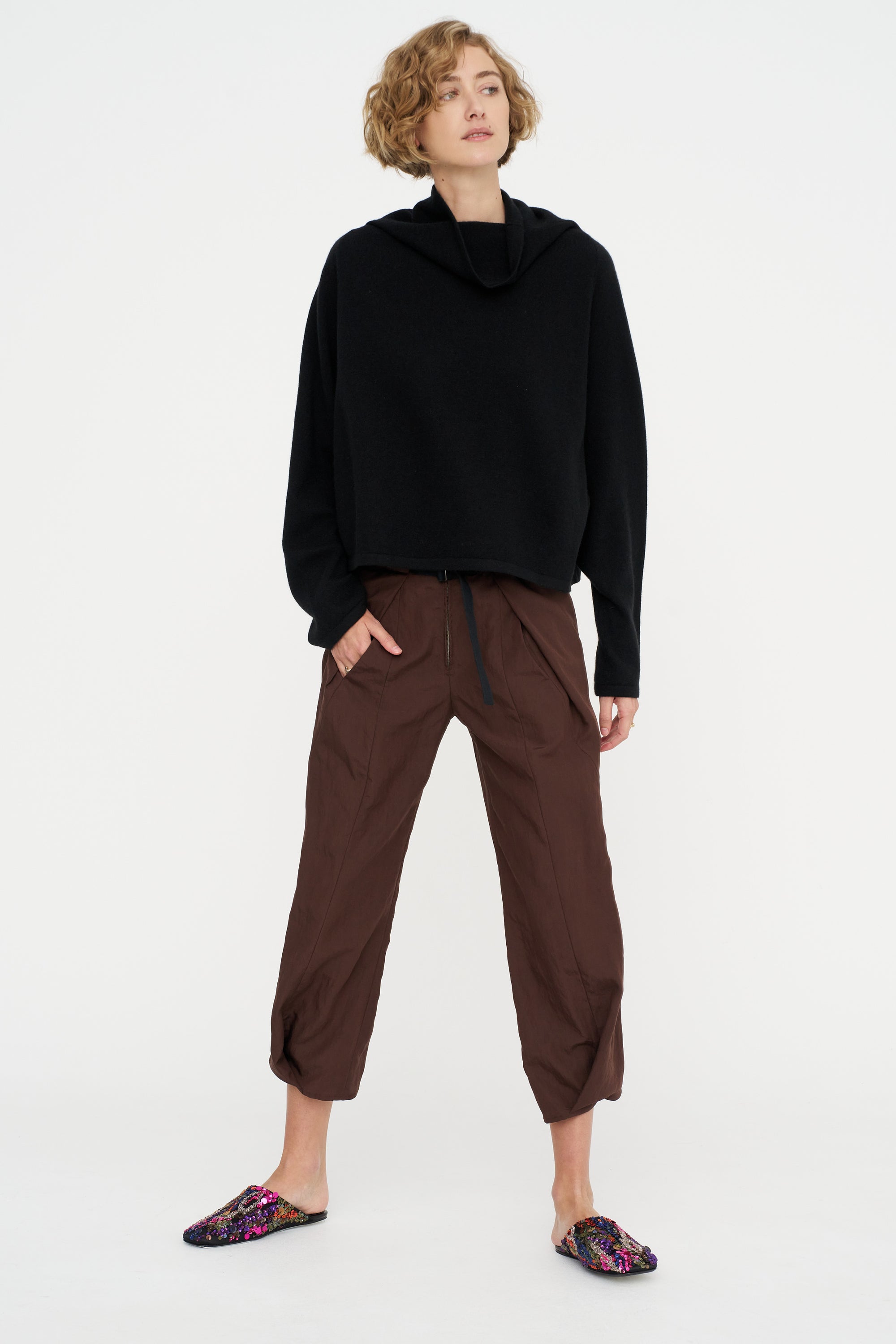 Wrap Akeo Pant, Chocolate