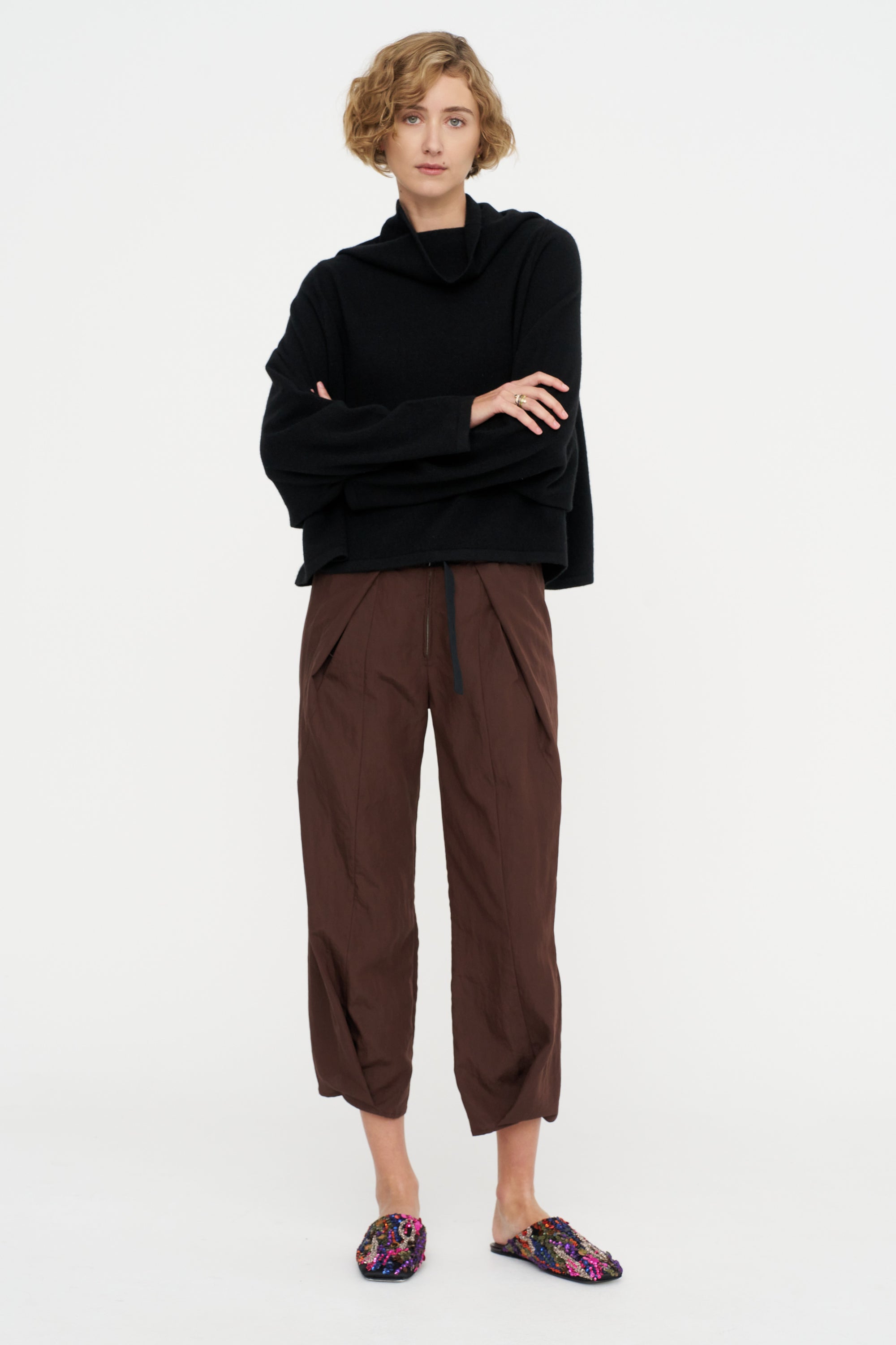 Wrap Akeo Pant, Chocolate