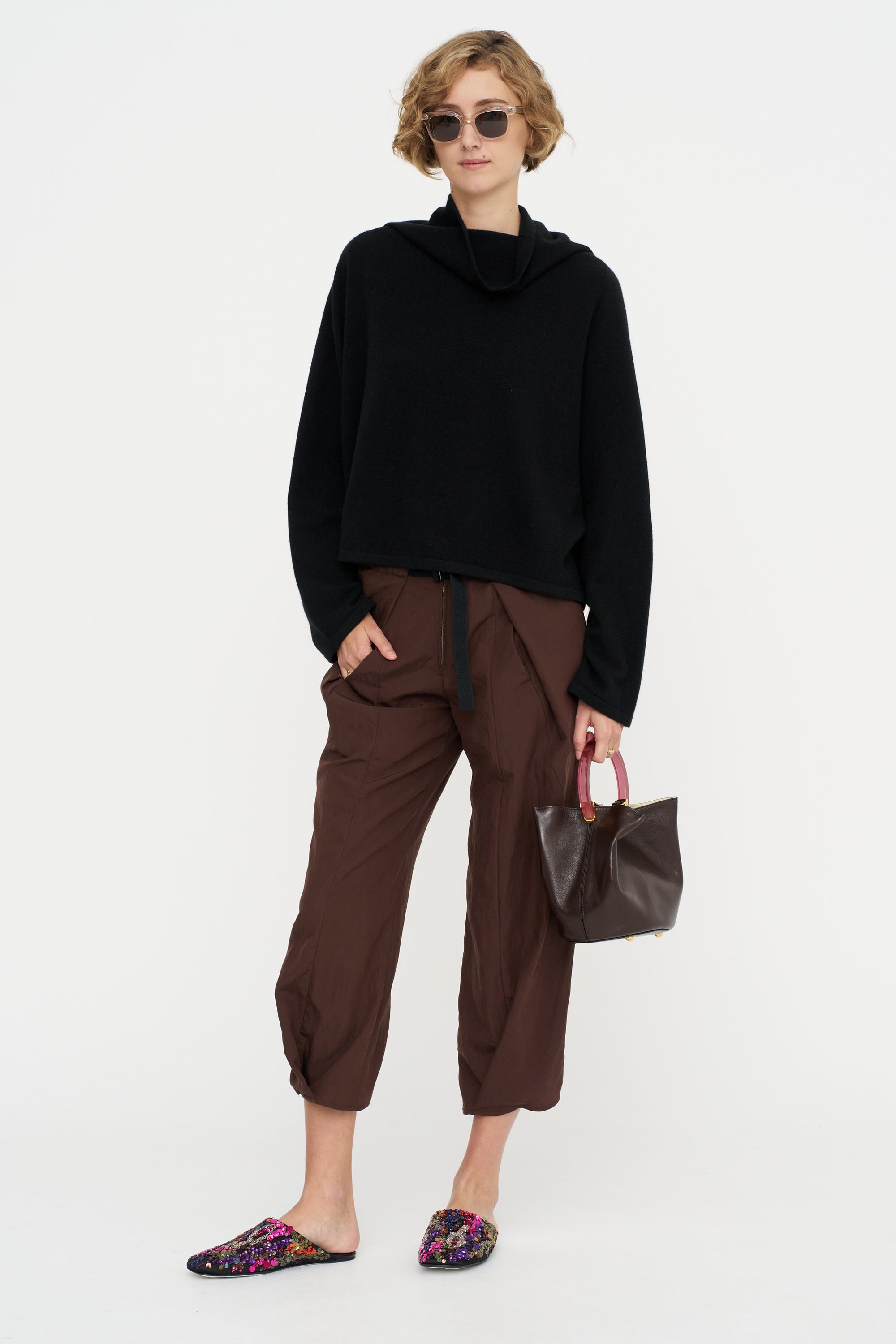 Wrap Akeo Pant, Chocolate
