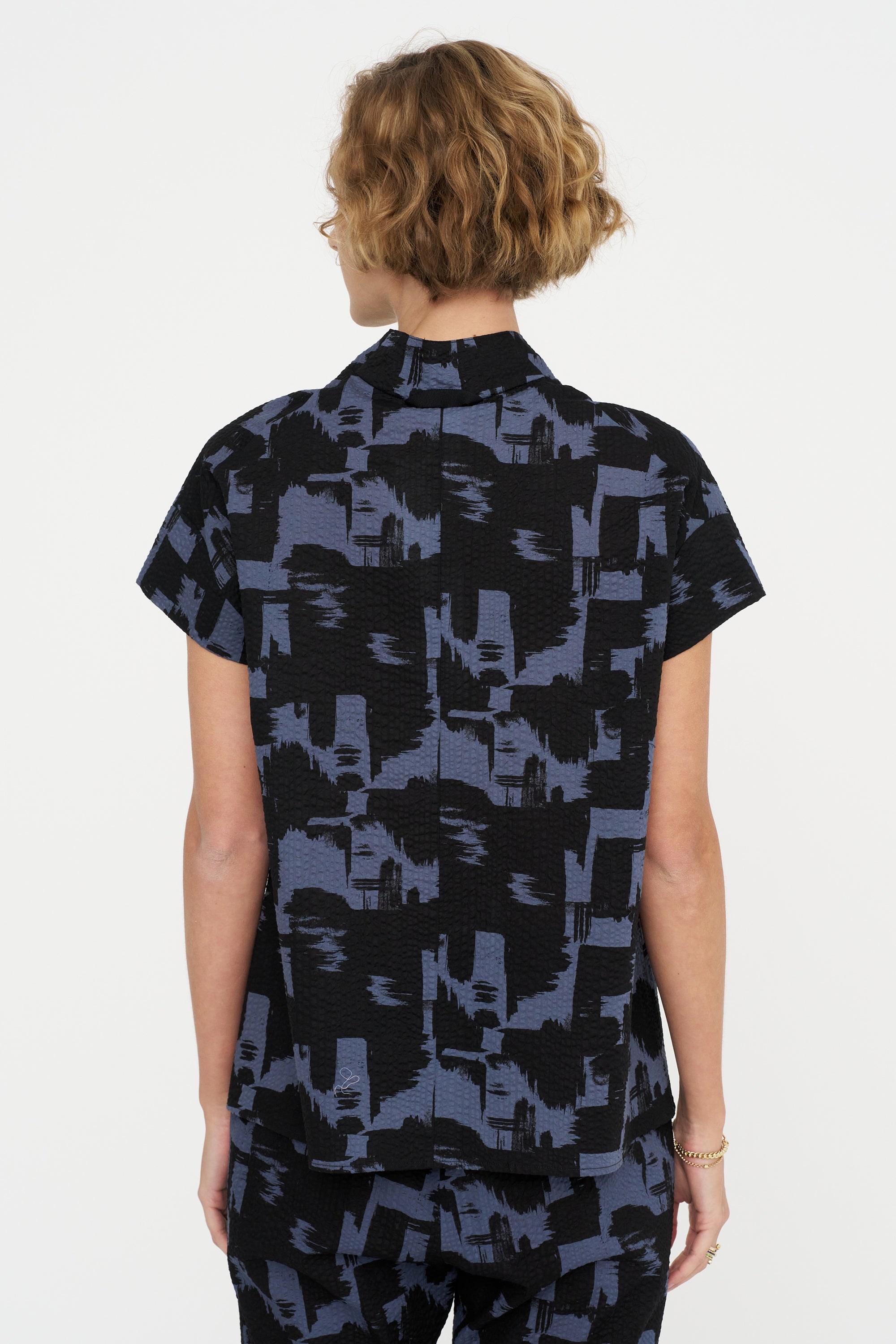 Adi Top, Black &amp; Indigo