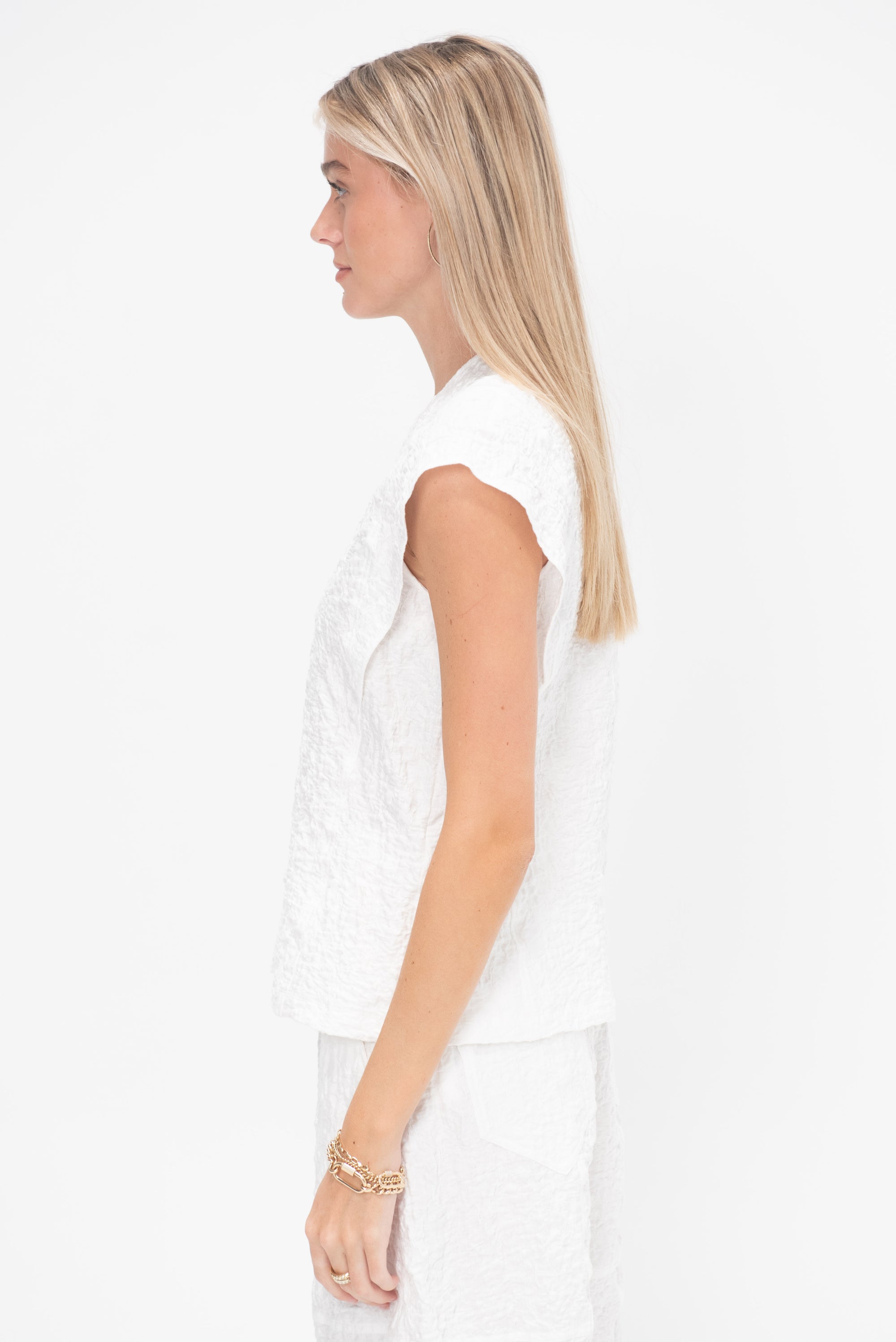 Saskia Top, White