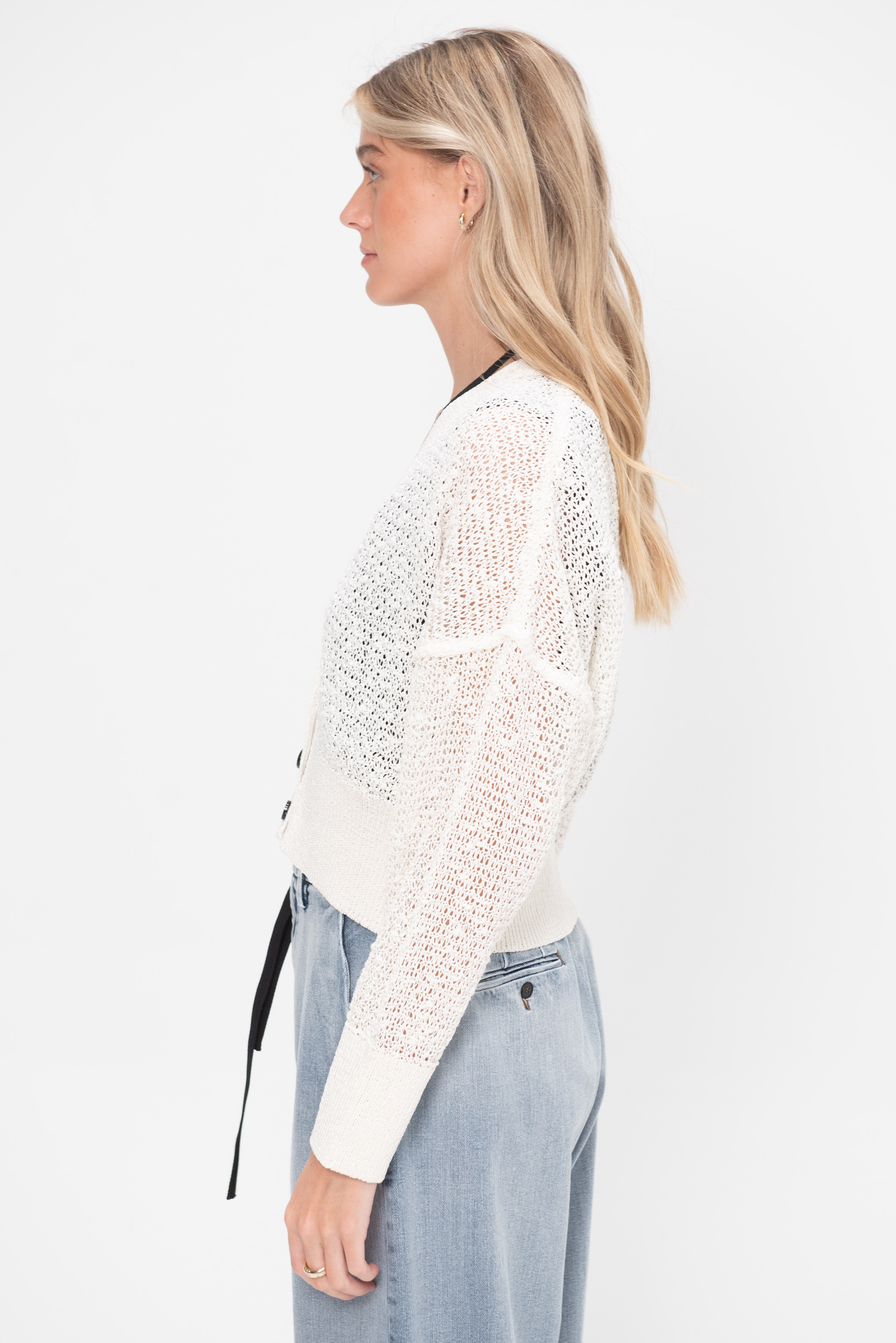 Akiranaka Candela Knit Cardigan – Kick Pleat