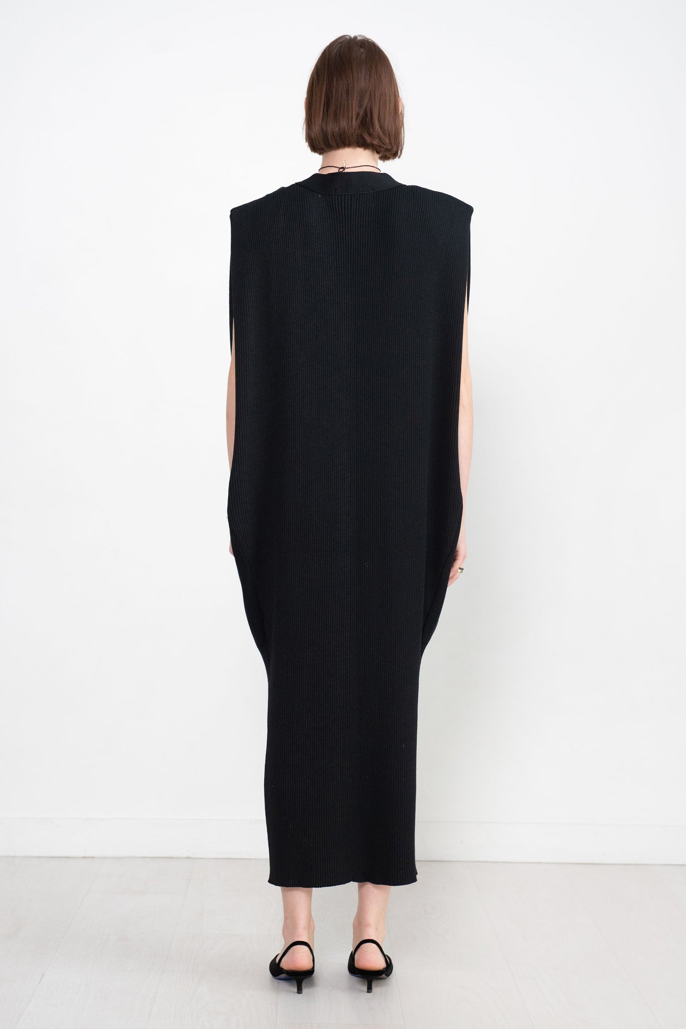 AKIRANAKA - Venla Knit Dress, Black