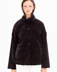 Short Loose Blazer, Chocolate