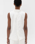 Album di Famiglia - Sleeveless Blazer, Milk
