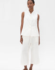 Album di Famiglia - Sleeveless Blazer, Milk