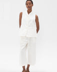 Album di Famiglia - Sleeveless Blazer, Milk