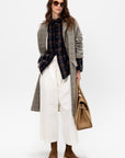 Tartan Soft Collar Shirt, Ink