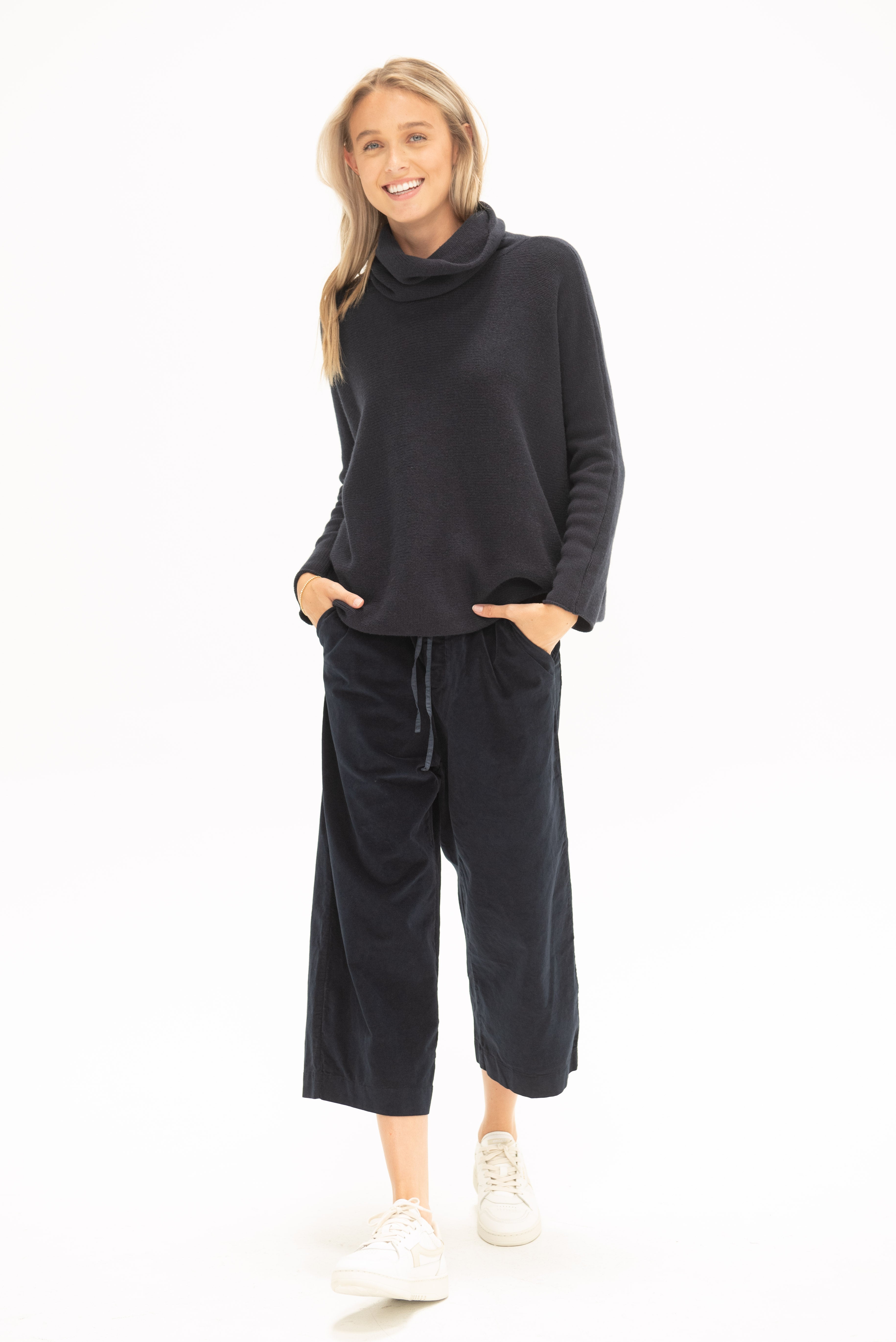 ALBAM DI FAMIGLIA ベルベットパンツ album di famiglia】WIDE