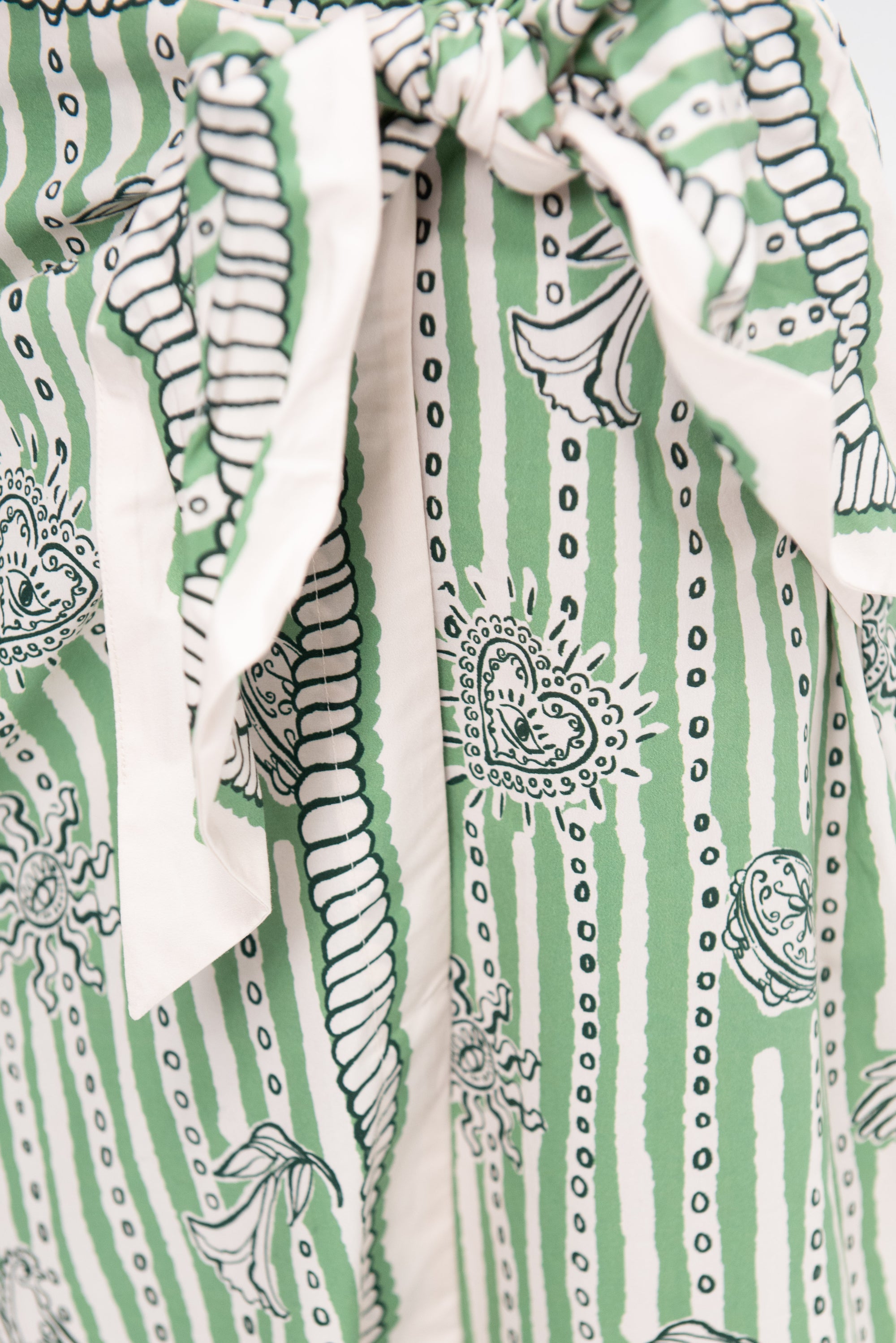 ALÉMAIS - Lula Sarong Skirt, Stripe
