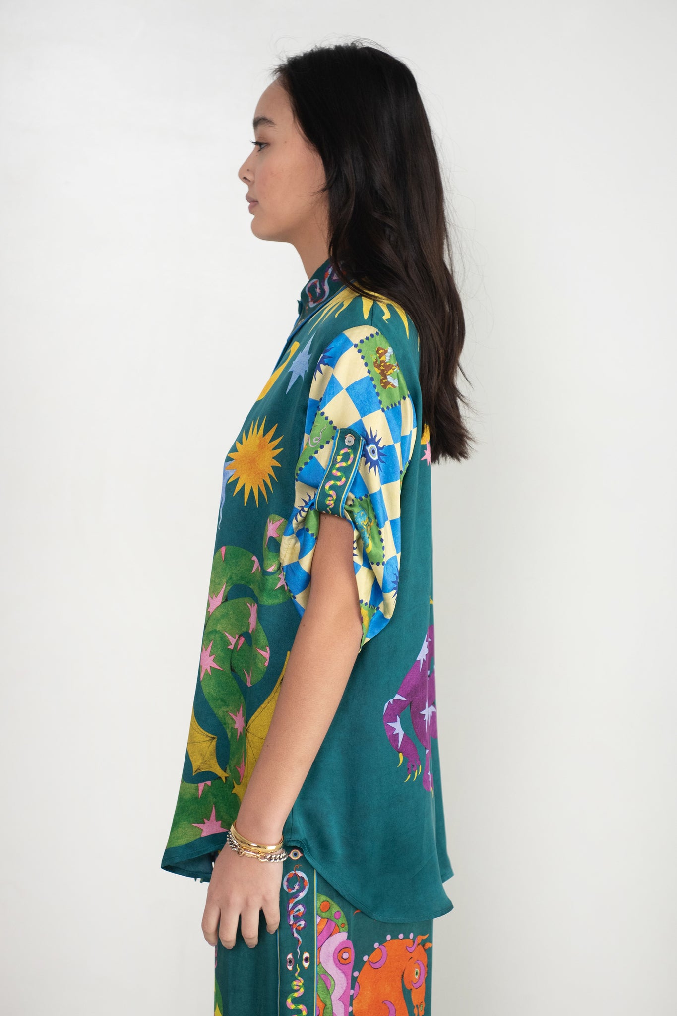 ALÉMAIS - Guardian Oversized Shirt, Multi