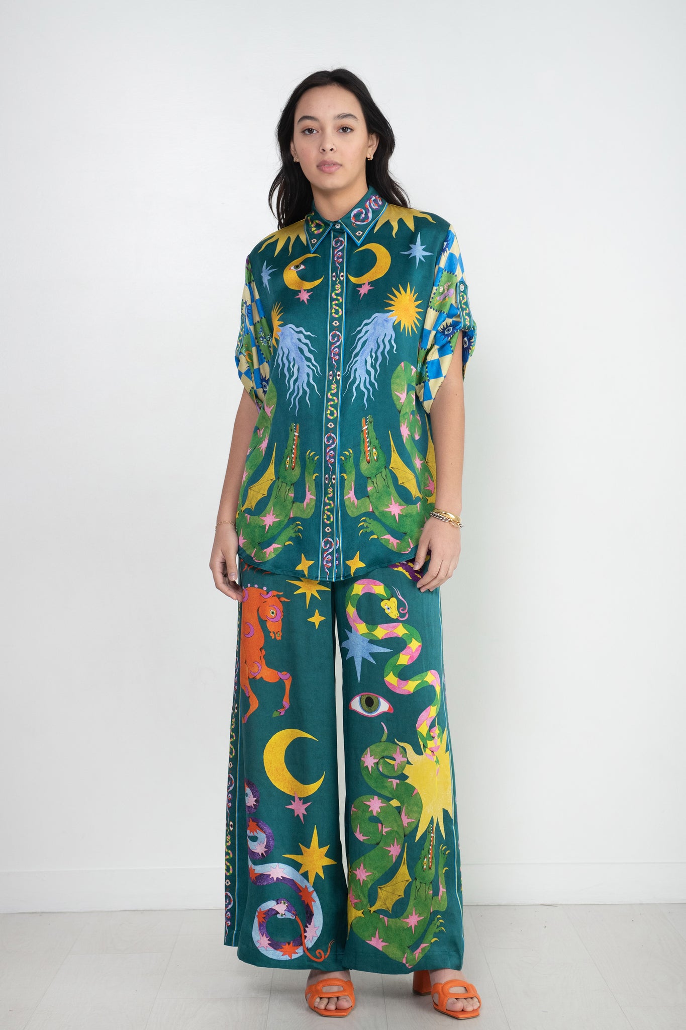 ALÉMAIS - Guardian Oversized Shirt, Multi