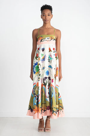 ALÉMAIS - Evergreen Sundress, Multi