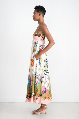 ALÉMAIS - Evergreen Sundress, Multi