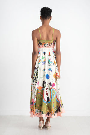 ALÉMAIS - Evergreen Sundress, Multi