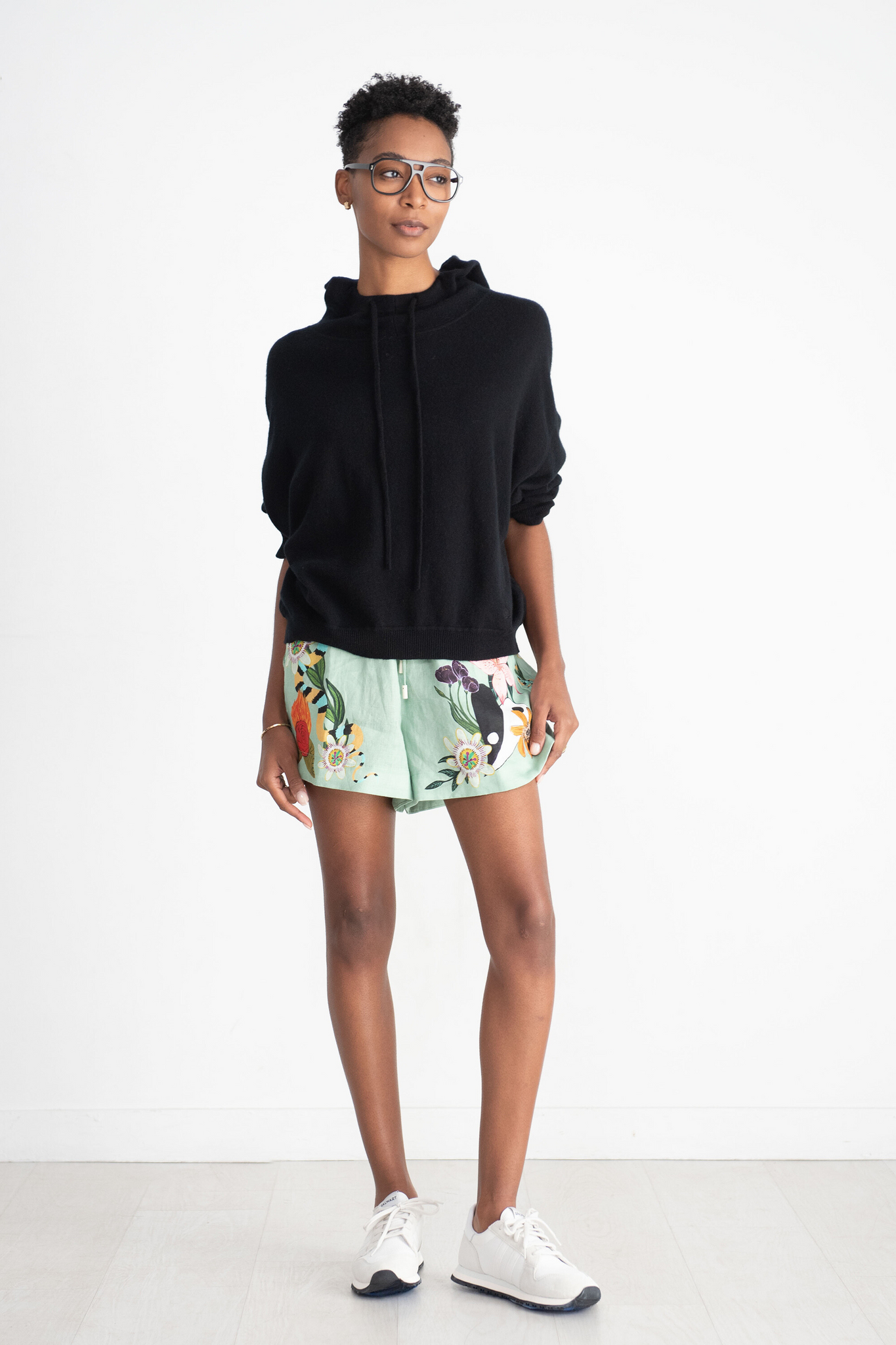 Megan Linen Short, Jade