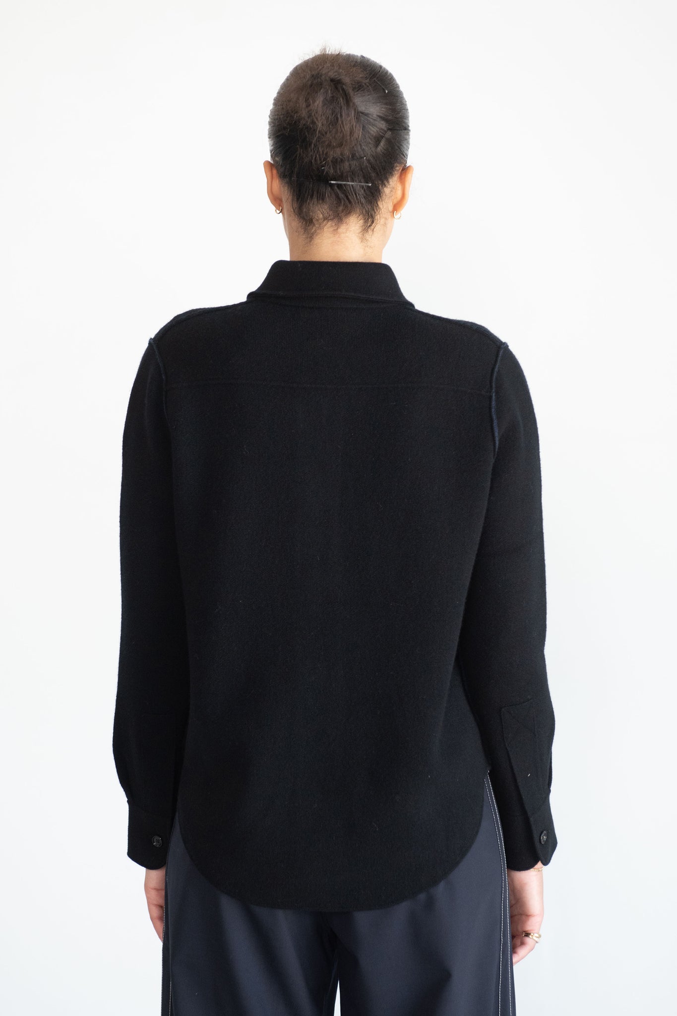 Allude - Shirt, Black & Navy