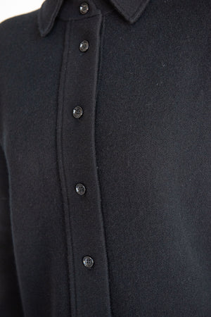Allude - Shirt, Black & Navy