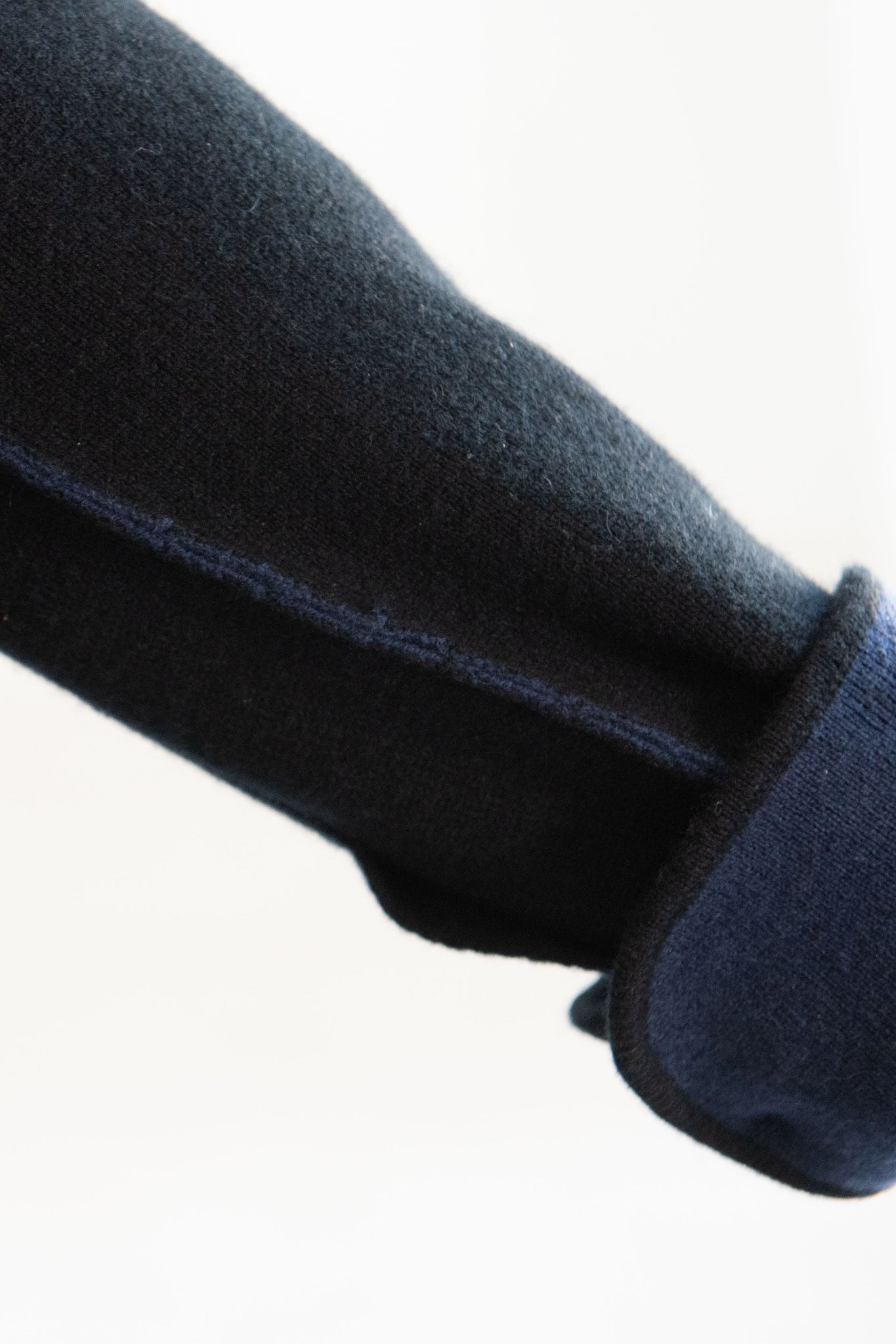 Allude - Shirt, Black & Navy
