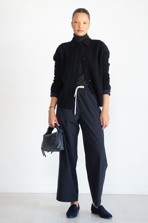 Allude - Shirt, Black & Navy