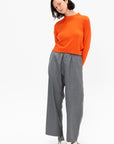 Drop Shoulder Sweater, Candy Corn