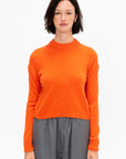 Drop Shoulder Sweater, Candy Corn