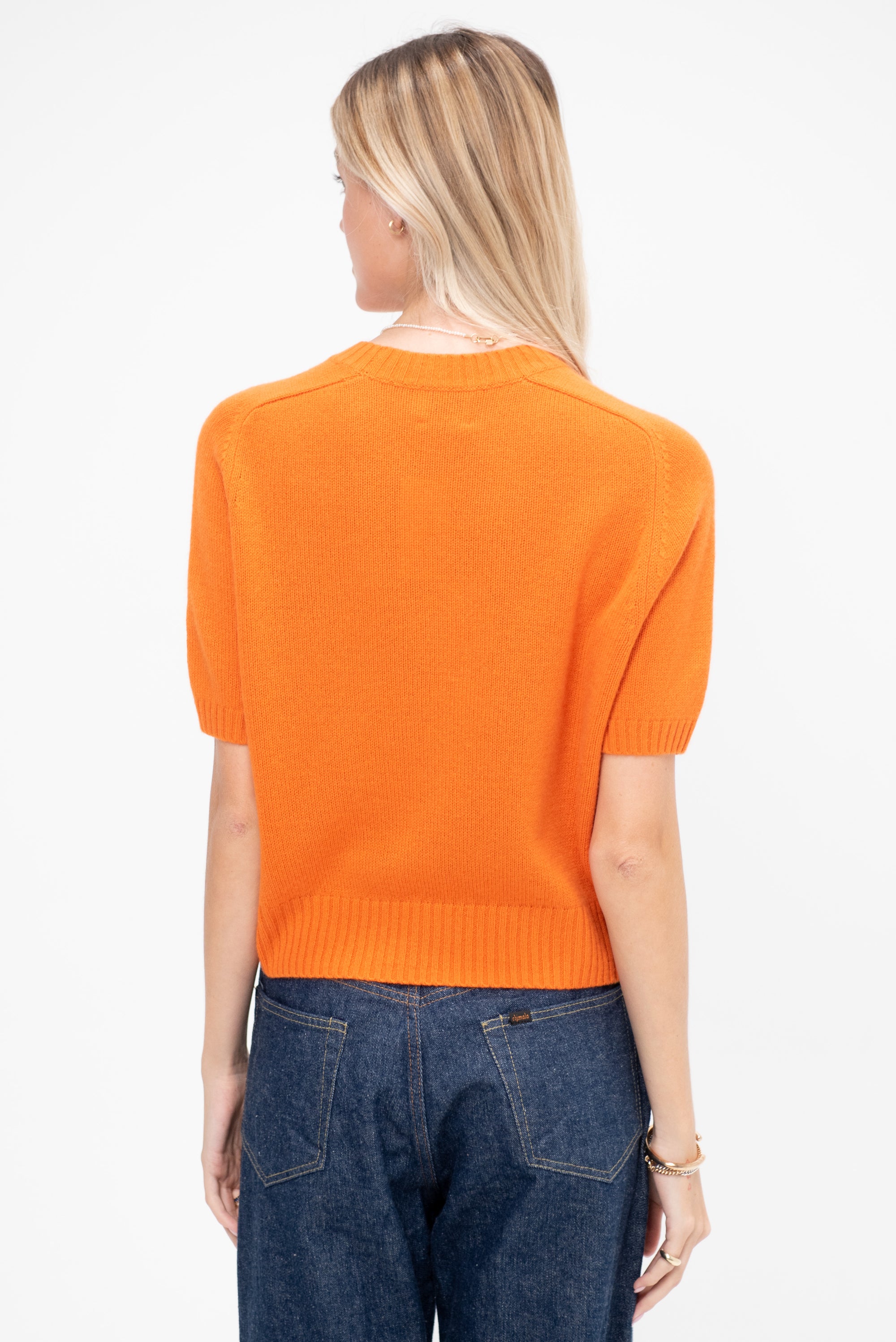 Round Neck Sweater, Tango