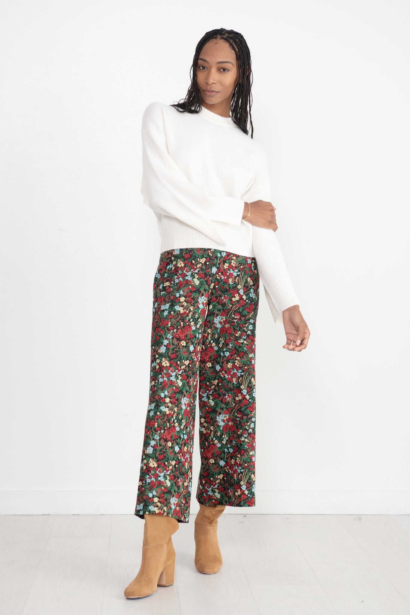 Allude - Wide Sleeve Sweater, Ivory