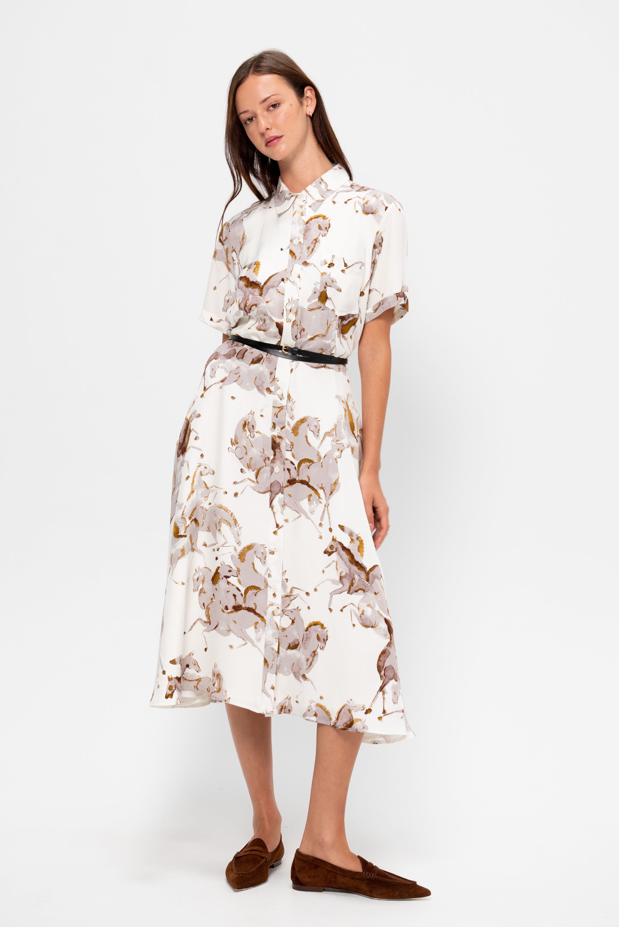 Kiera Dress, Saddle Horses