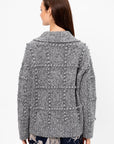 Mitch Sweater, Grey Melange